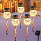 SolarPowered Christmas Snowman Lights With Clear Tubes 8 Lighting Modes Ideal For Christmas Party D 0