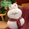 Santa Claus Plush Toy Pillow Cute Christmas Soft Doll Elk Pillow Holiday Decoration Christmas Gift 7