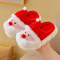 Warm Comfortable Indoor Platform, Christmas Woman Slippers Winter, Cute Santa Claus Floor Shoes Plush, Cartoon House Man