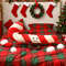 Festive Candy Cane Christmas Throw Pillow Decorative Pillow For Bedroom Living Room Adults Kids Hol 3