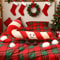 Festive Candy Cane Christmas Throw Pillow Decorative Pillow For Bedroom Living Room Adults Kids Hol 3
