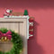 Santa Claus Door Sign Decor, DIY Wooden Door Frame Ornament, Christmas Door Corner Frame Decoration, For Xmas Home Party