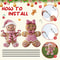 Outdoor Christmas Yard Stakes, 3D Metal Decorations, Boy and Girl Figure, Holiday Lawn Pathway, Winter Xmas Ornaments