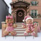 Outdoor Christmas Yard Stakes, 3D Metal Decorations, Boy and Girl Figure, Holiday Lawn Pathway, Winter Xmas Ornaments