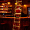 Santa Claus Climb Christmas Fairy Lights, Stairs for Christmas Tree, Bedroom Living Room, Window Festival Party