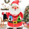 Christmas Party Decoration Santa Claus Aluminum Foil Balloon Holiday Party Santa Claus Theme New Ye 0