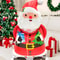 Christmas Party Decoration Santa Claus Aluminum Foil Balloon Holiday Party Santa Claus Theme New Ye 2