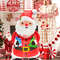 Christmas Party Decoration Santa Claus Aluminum Foil Balloon Holiday Party Santa Claus Theme New Ye 4