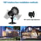Outdoor Snowflake LED Lamp with Remote Control, Garden Lawn Christmas Decoration, Holiday Projection Pattern Light