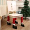 Christmas Decorations Dining Chair Cover Table Feet Protector Christmas Table Foot Socks Home Party 1