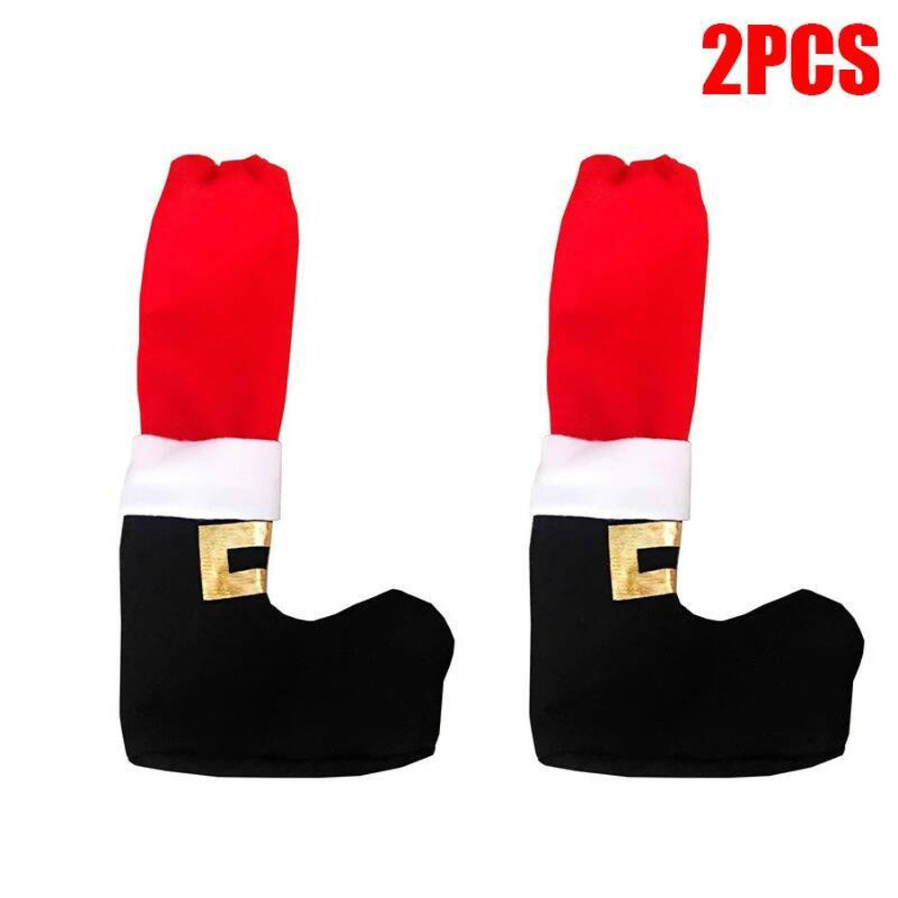 Christmas Decorations Dining Chair Cover Table Feet Protector Christmas Table Foot Socks Home Party 7
