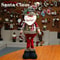 Retractable Snowman, Christmas Ornament, Reindeer Santa Plaid Standing Home Decor Doll, Kids Gift, New Year Decorations