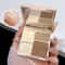 Matte Facial Highlighter Makeup Palette Shimmer Powder For Brighten Contour Lasting Glow Face Cosme 3