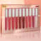 Waterproof Nude Lip Gloss Matte Velvet Lipstick Longlasting Liquid Lipstick Women Moist Lip Tint 5