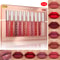 Waterproof Nude Lip Gloss Matte Velvet Lipstick Longlasting Liquid Lipstick Women Moist Lip Tint 6