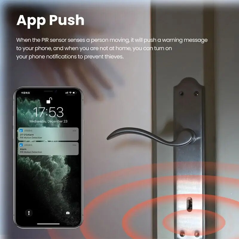 Mini PIR Motion Sensor Infrared Detector Security Alarm Works With Alexa Google Home 3