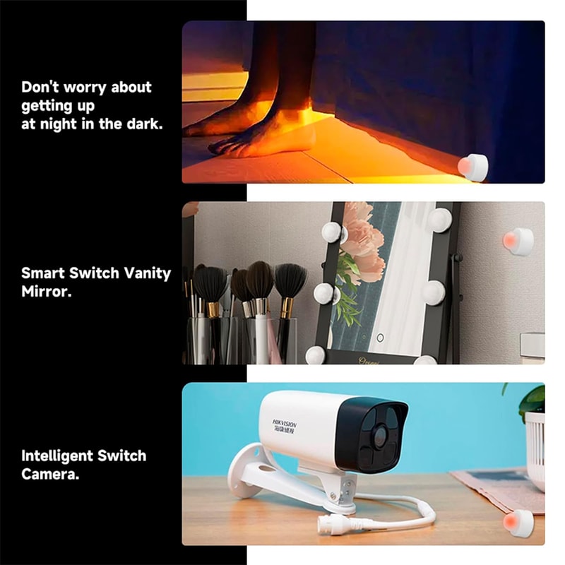 Mini PIR Motion Sensor Infrared Detector Security Alarm Works With Alexa Google Home 4