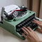 Collectible Ideas Typewriter Building Blocks Set Retro Model Toys For Adults Unique Home Decoration 1