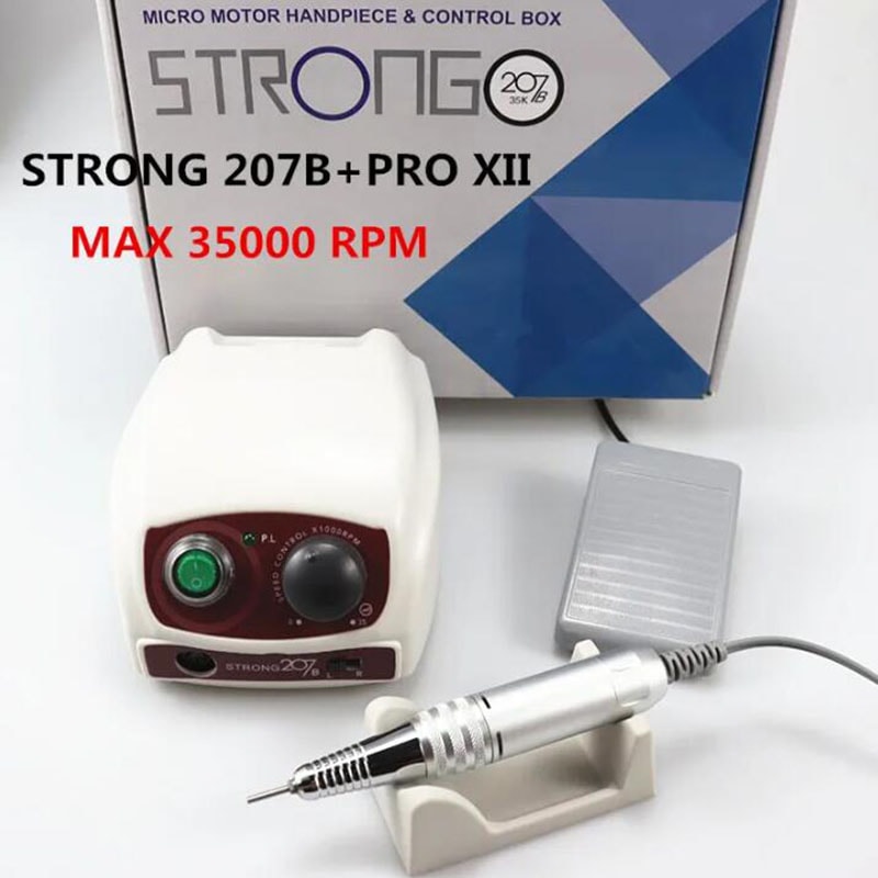 Electric Nail Drill Manicure Pedicure Kit 65W Handpiece Nail File Tool For Nails Art 2