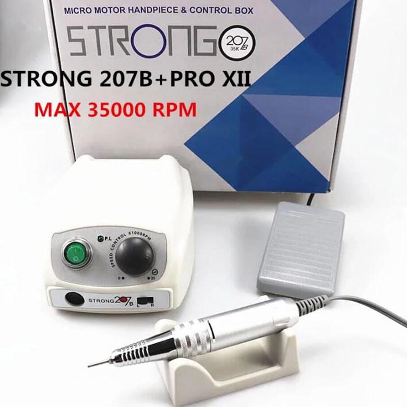 Electric Nail Drill Manicure Pedicure Kit 65W Handpiece Nail File Tool For Nails Art 3