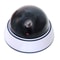 Indoor Outdoor Fake Dome Security Camera Dummy Fake Camera With LED Red Light Battery Operated 8