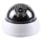 Indoor Outdoor Fake Dome Security Camera Dummy Fake Camera With LED Red Light Battery Operated 9