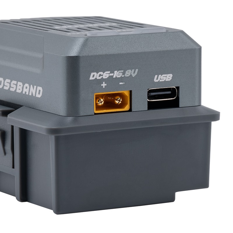 Gemini Xrossband ExpressLRS Module Dual Band Radiomaster Nomad with Built-in RGB Light and Nano/Micro Adapter