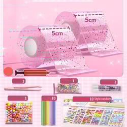 double sided nano glue knead music tape bubble blowing stickers full set of nano tape decompression toy