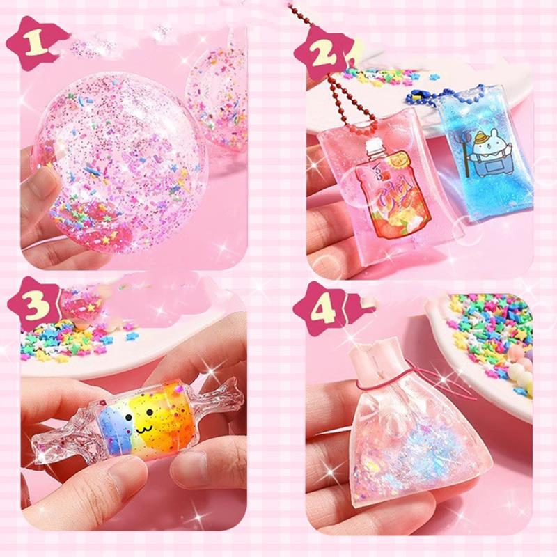 Double Sided Nano Glue Knead Music Tape Bubble Blowing Stickers Full Set Of Nano Tape Decompression 1