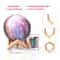 Rechargeable Print Moon Lamp LED Night Light with Colors Remote Control Atmosphere Lamp for Bedroom Decor Christma