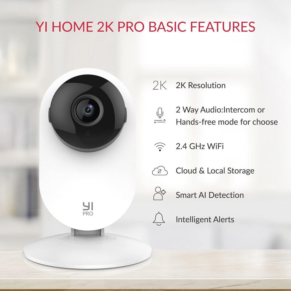 Pro Home Camera Security Surveillance System WiFi With Night Vision Baby Monitor On IOS Android 3