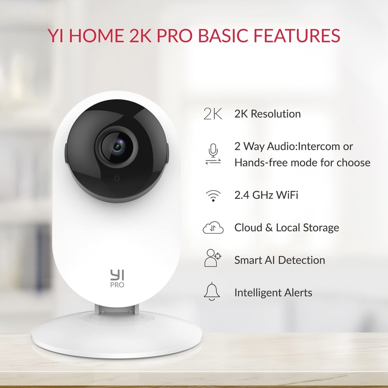 Pro Home Camera Security Surveillance System WiFi With Night Vision Baby Monitor On IOS Android 3