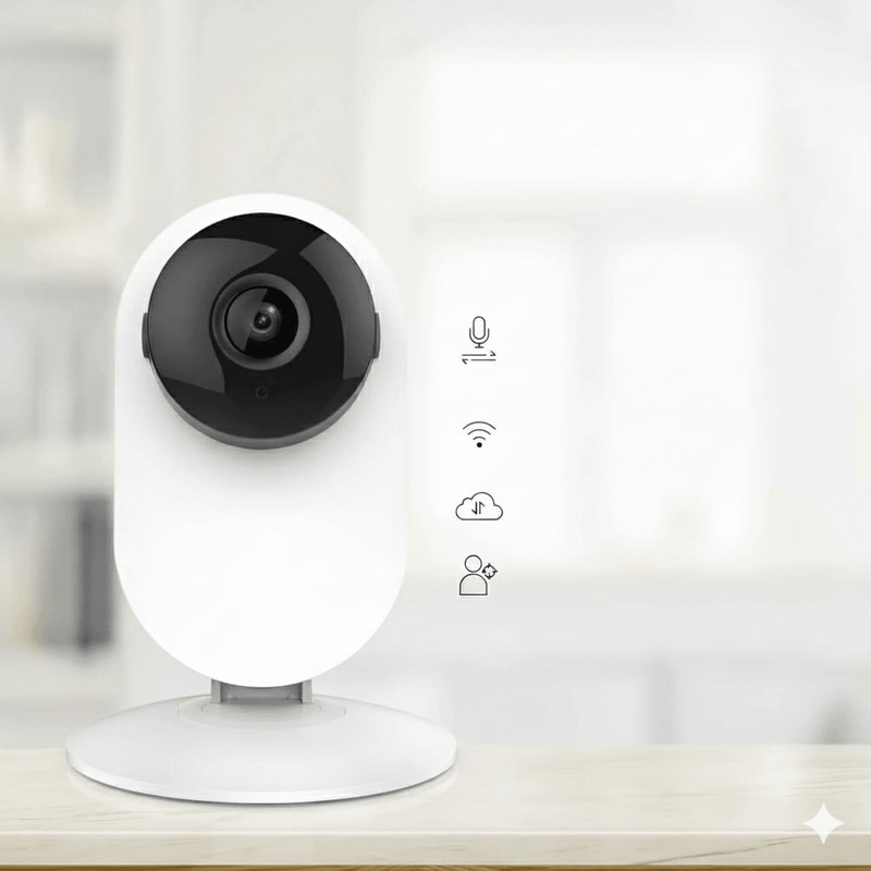 Pro Home Camera Security Surveillance System WiFi With Night Vision Baby Monitor On IOS Android 0