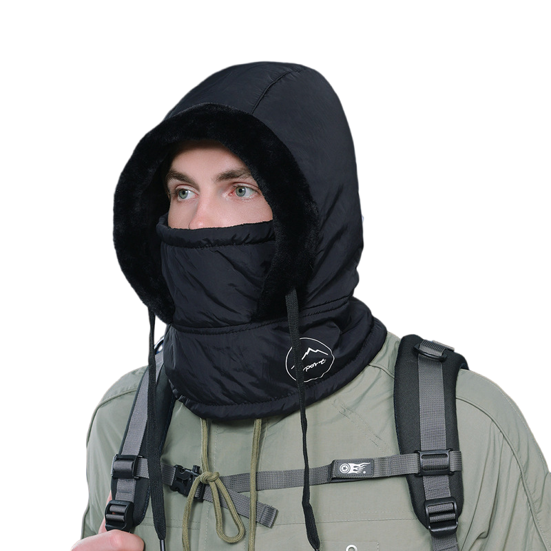 Breathable Womens Winter Balaclava Hat With Warm Neck Scarf And Face Mask For Sports 6