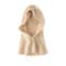 Soft Warm Wool Knitted Balaclava Hat For Women Cashmere Hooded Drawstring Ski Bonnet Neck Protect F 9