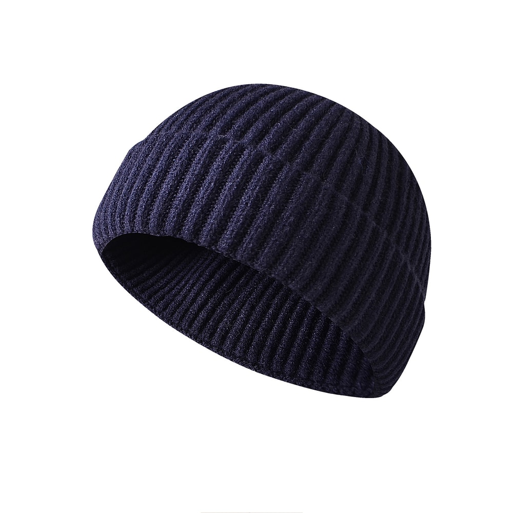 Solid Winter Knittted Cap Hip Hop Beanies Unisex Skullies Hat For All Seasons 0
