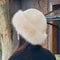 Furry Hats For Women Thickened Winter Outfits Solid Color Mongolian Style Hats 3