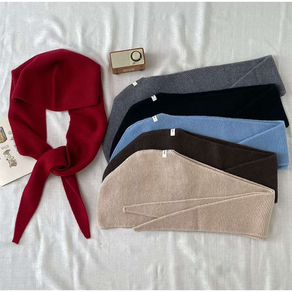 Winter Wool Big Sophie Scarf Oversize Hood Balaclava Bomber Hat Women Windproof Ear Protection Warm 4