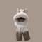Fashionable OnePiece Plush Hat Winter Fox Warm Ear Protection Scarf 6