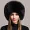 Fashion Winter Warm Hat Natural Fox Fur Hat With Earmuffs Thick Fur Cap For Women 10