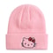 Women Winter Knitted Cap Hot Sale Saniro Hello Kitty Beanie Hat Cute Cartoon Melody 8
