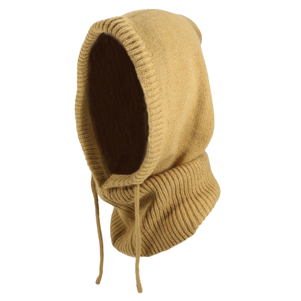 Winter Balaclava Hats Women Style Knitted Hooded Caps Outdoor Warmer Onepiece Drawstring Neck Colla 6