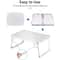 Portable Laptop Desk Stand For Bed Foldable Lap Table Lightweight Breakfast Table 4