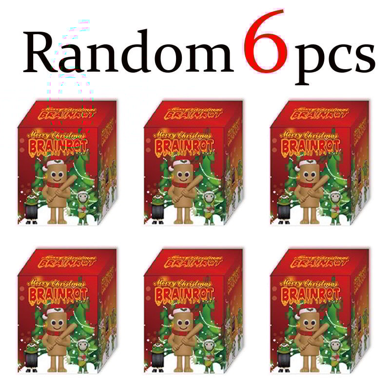 Funny Doll Desktop Decoration New Christmas Edition Tungtungsahur Figure Model Tralalero Tralala Bl 3