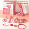 Kids Hair Beauty Makeup Set Girls Beauty Salon Set Pretend Play House Gift Fun Game Fashion Styling