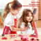 Kids Hair Beauty Makeup Set Girls Beauty Salon Set Pretend Play House Gift Fun Game Fashion Styling
