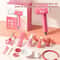 Kids Hair Beauty Makeup Set Girls Beauty Salon Set Pretend Play House Gift Fun Game Fashion Styling