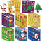 Kids DIY Puzzle Stickers Cartoon Christmas Snowman Party Decor Waterproof Jigsaw Toy Make A Face 4
