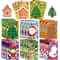 Kids DIY Puzzle Stickers Cartoon Christmas Snowman Party Decor Waterproof Jigsaw Toy Make A Face 9
