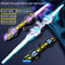 Double Headed Retractable Lightsaber With Colourful RGB Lights Sound Effect USB Charging Party Role 1
